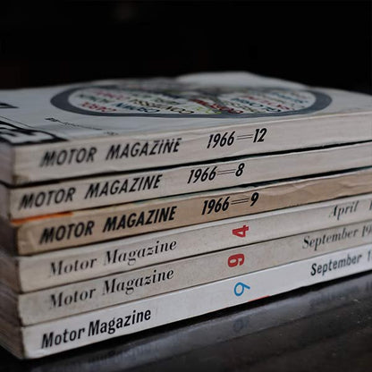 Motor Magazine 1960s 6-issue set