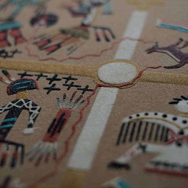 Navajo Sand Art