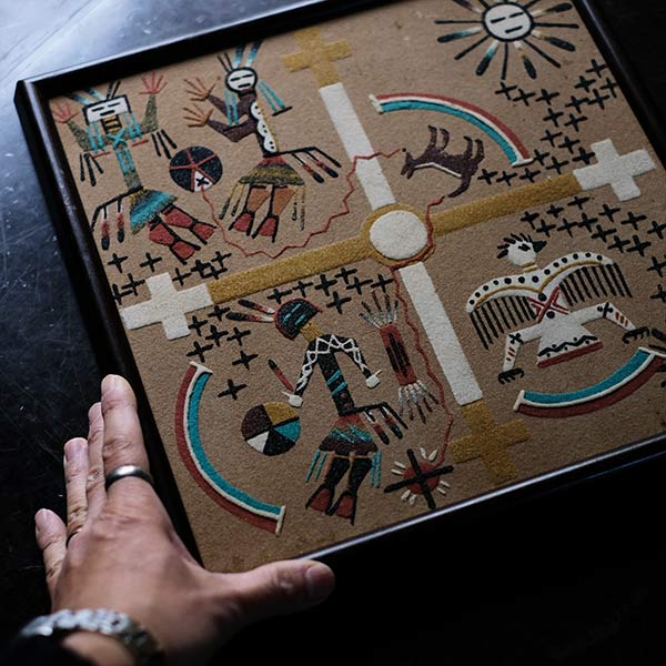 Navajo Sand Art