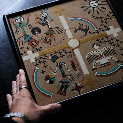 Navajo Sand Art