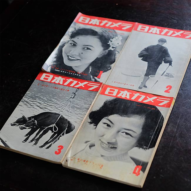 Nippon Camera, January to December 1954