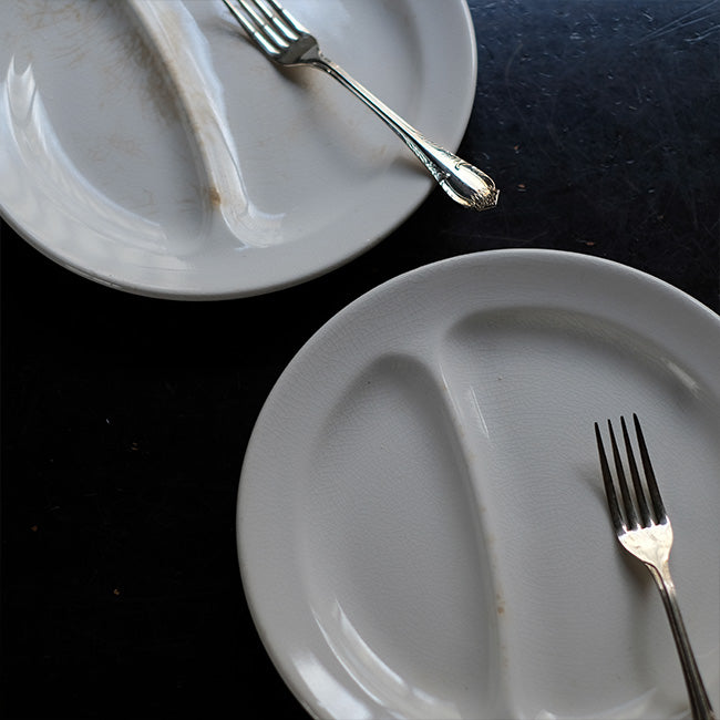 NIKKO IRONSTONE ランチプレート φ25cm