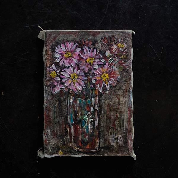 Oil painting "Gerbera"