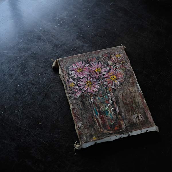 Oil painting "Gerbera"