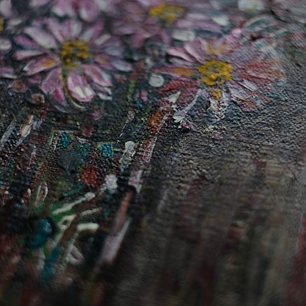Oil painting "Gerbera"