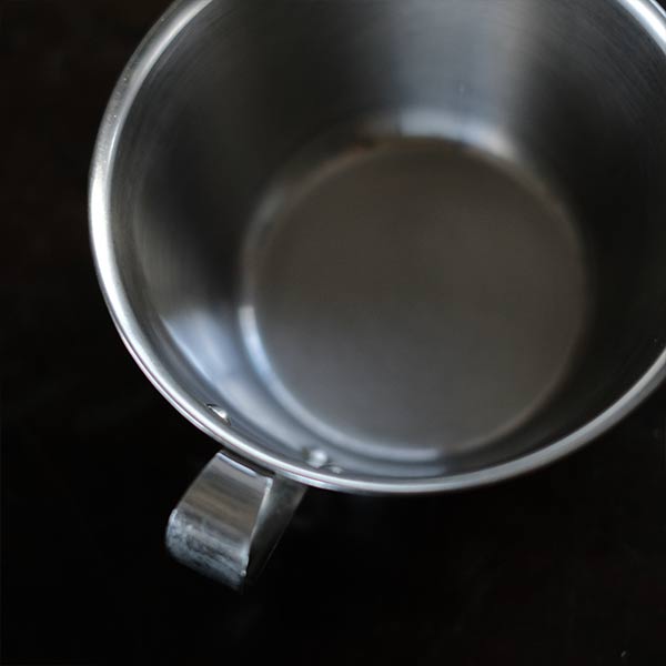 Stainless steel cup