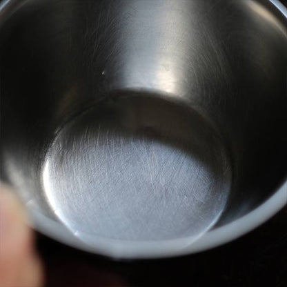 Stainless steel cup