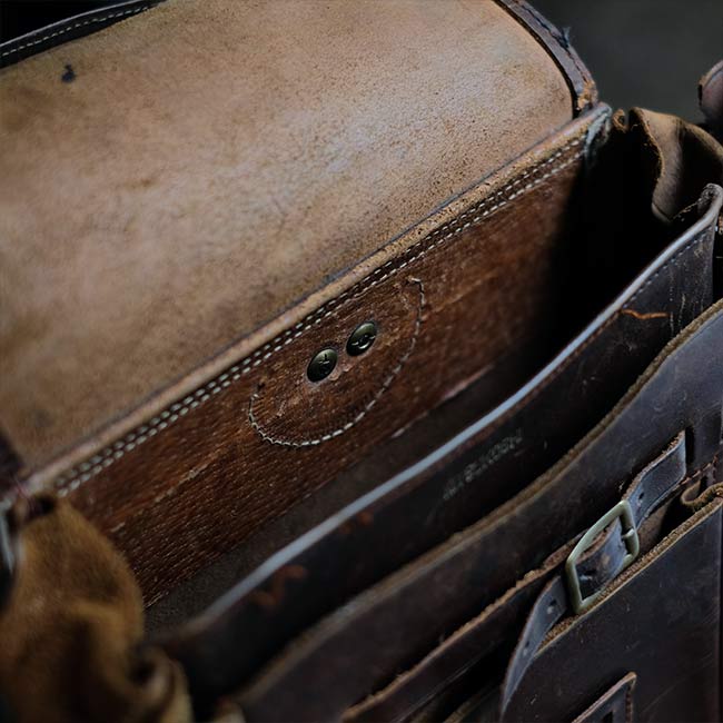 昭和の革製ランドセル