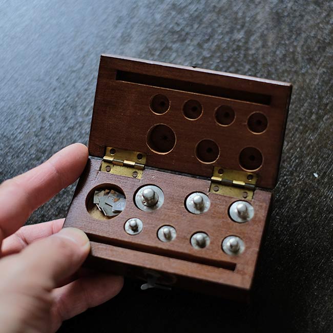 分銅のセット