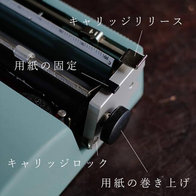 OLIVETTI Lettera 32 タイプライター インクリボン交換済み