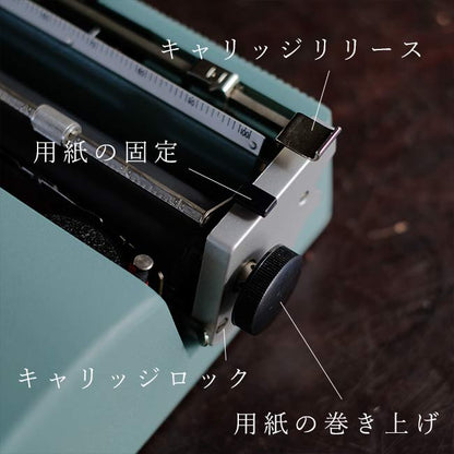 OLIVETTI Lettera 32 タイプライター インクリボン交換済み