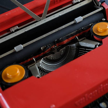 OLIVETTI Valentine typewriter ink ribbon replaced