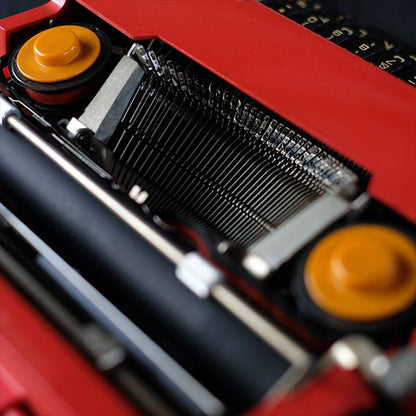 OLIVETTI Valentine typewriter ink ribbon replaced