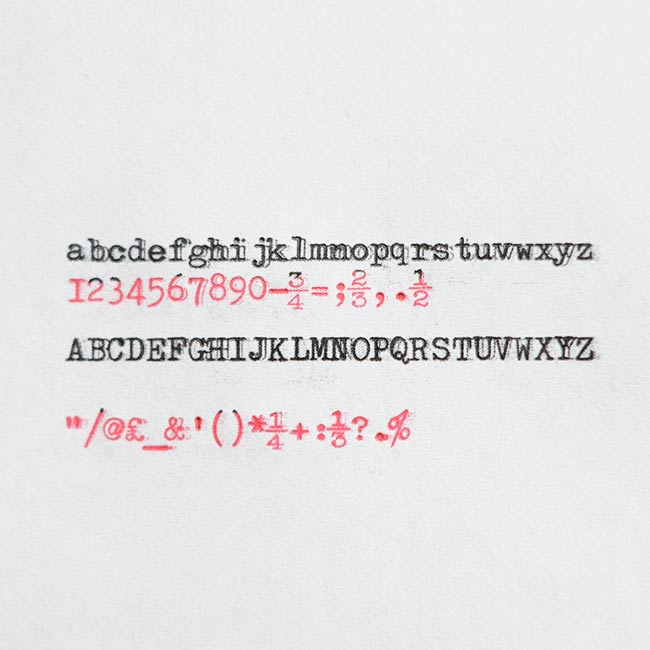 OLIVETTI Valentine タイプライター インクリボン交換済み