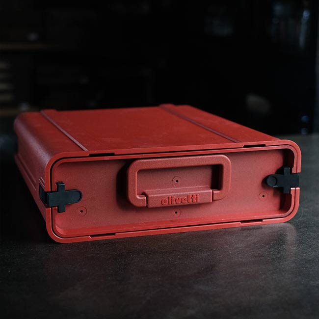 OLIVETTI Valentine タイプライター インクリボン交換済み