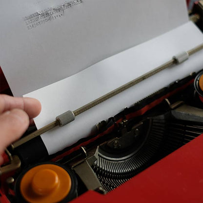 OLIVETTI Valentine typewriter ink ribbon replaced