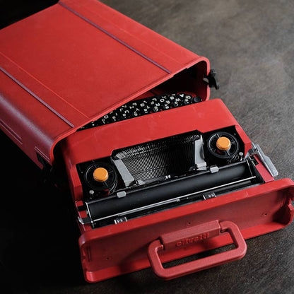 OLIVETTI Valentine タイプライター インクリボン交換済み