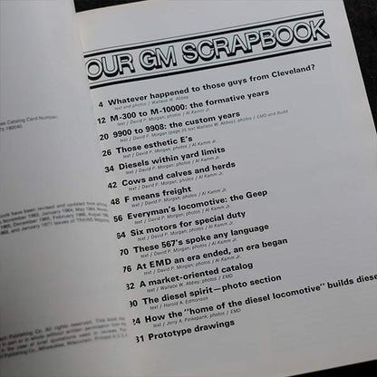 OUR GM SCRAPBOOK
