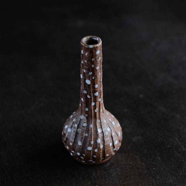 水玉の花瓶