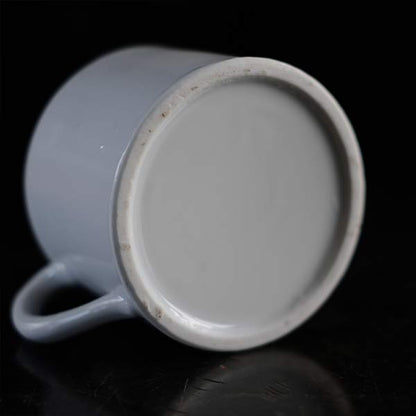 White porcelain spittoon