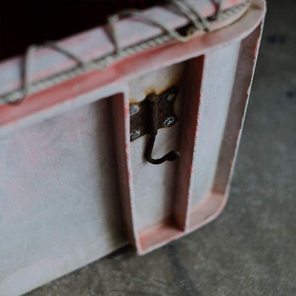 Faded post office container