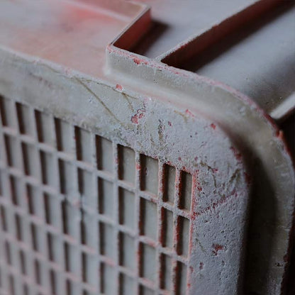 Faded post office container