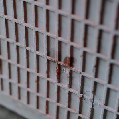 Faded post office container