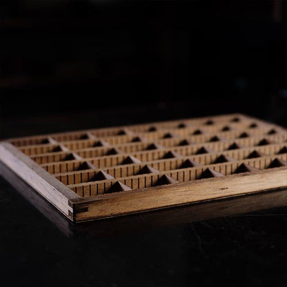 Letterpress printer tray