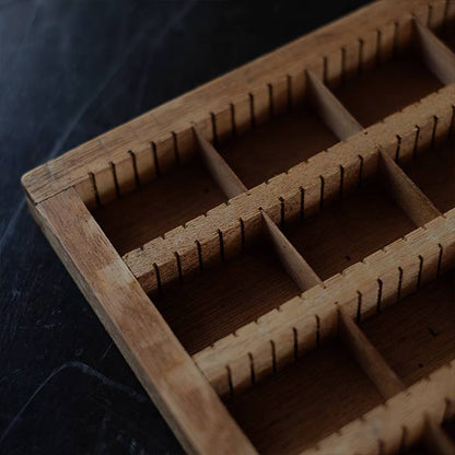 Letterpress printer tray
