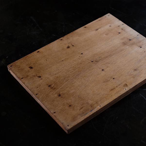 Letterpress printer tray