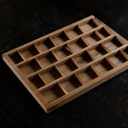 Letterpress printer tray