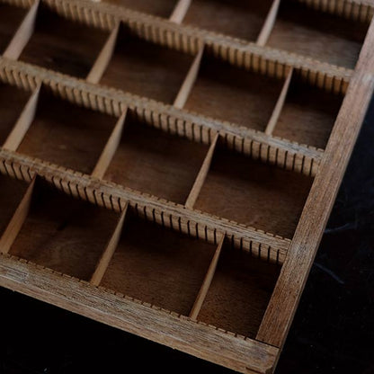 Letterpress printer tray