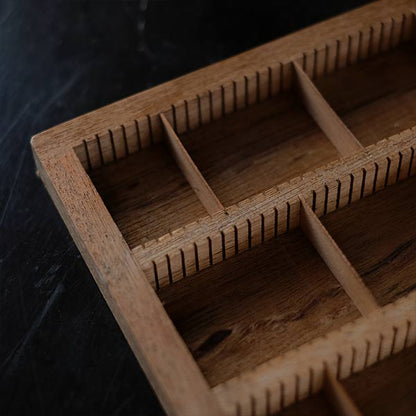 Letterpress printer tray