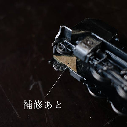 蒸気機関車の模型