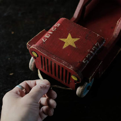 Wooden Jeep