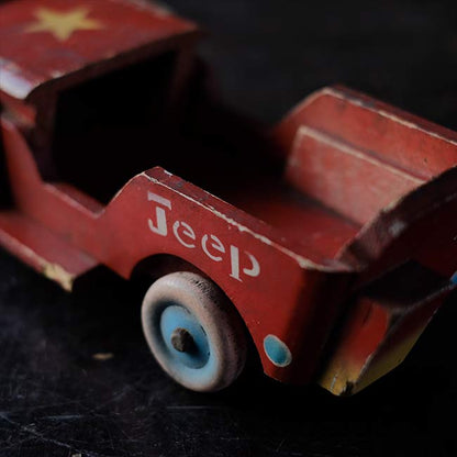 Wooden Jeep