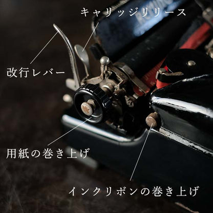 REMINGTON 5 タイプライター インクリボン交換済み