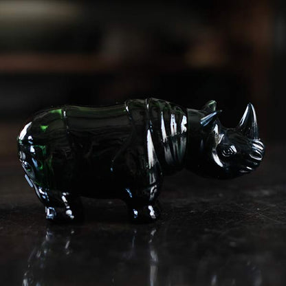 Rhino Glass Bottle