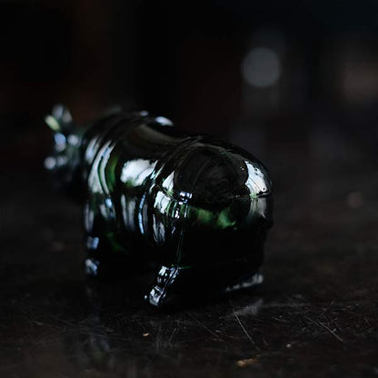 Rhino Glass Bottle