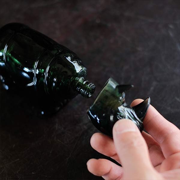 Rhino Glass Bottle