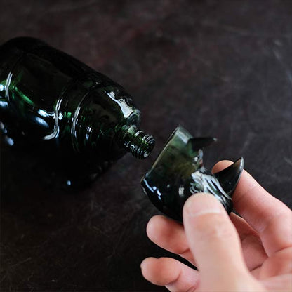 Rhino Glass Bottle