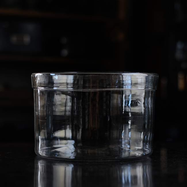 Round glass aquarium φ21.5cm
