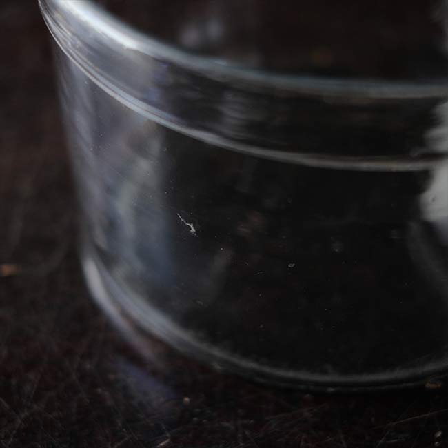 Round glass aquarium φ21.5cm