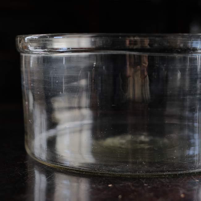 Round glass aquarium φ31cm