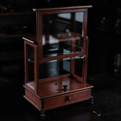 Glass case for scales