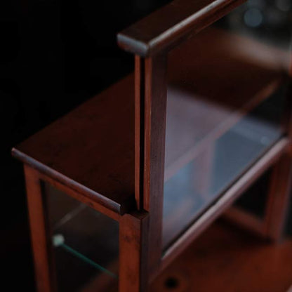 Glass case for scales