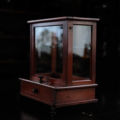 Glass case for scales