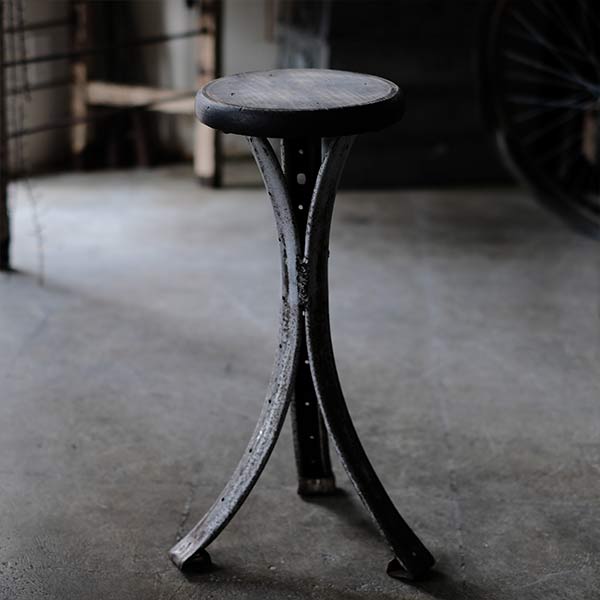 Stool made from recycled materials