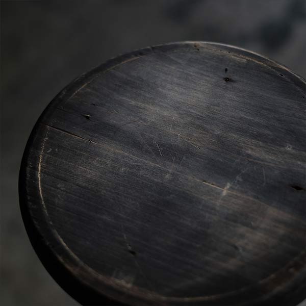 Stool made from recycled materials
