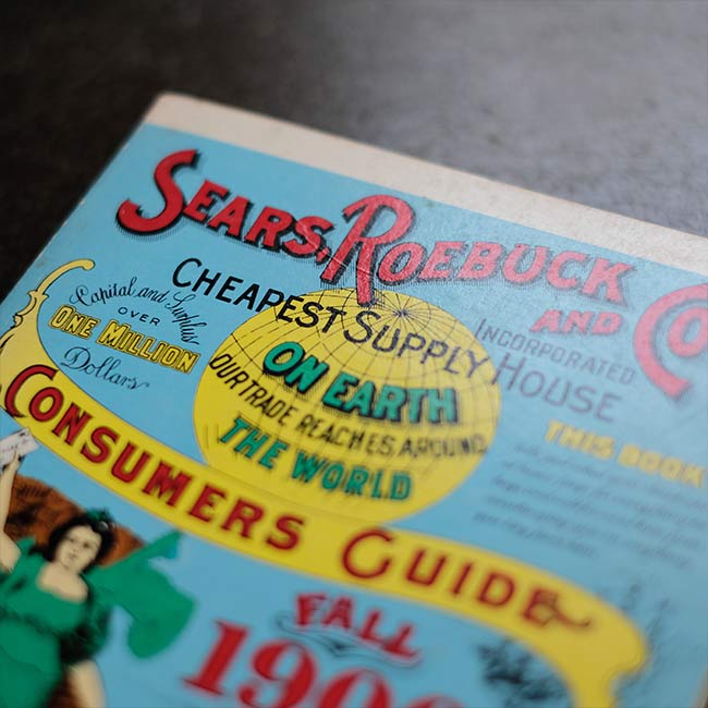 Sears Roebuck and Co. 1900 カタログ